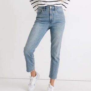 Madewell tall perfect vintage jeans ellicott wash